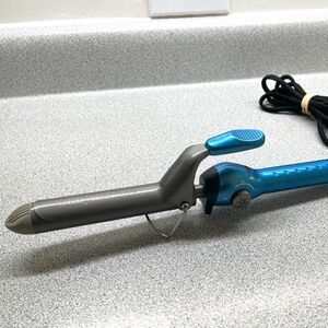 BaByliss PRO Nano Titanium Spring Curling Iron, 1"